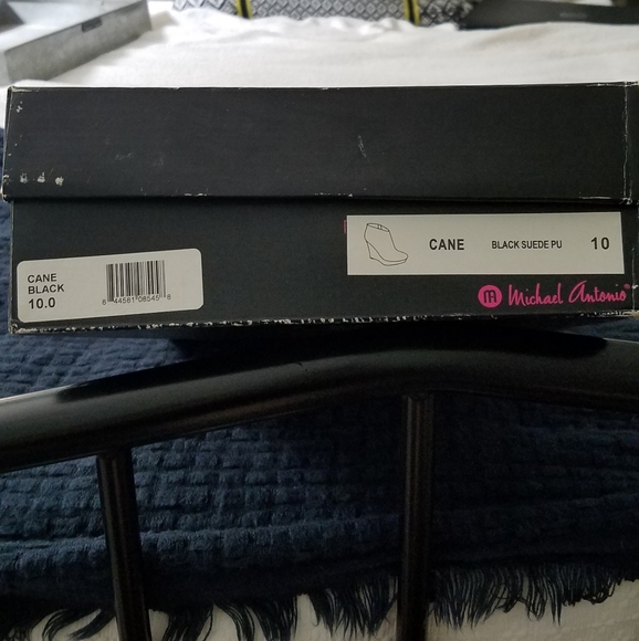 Platform black suede booties - Picture 6 of 6